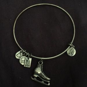 Alex and Ani bracelet- figure skate